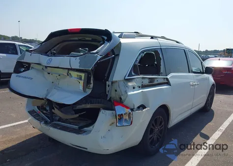 2012 Honda Odyssey Ex-L z USA, uszkodzony, nr VIN 5FNRL5H69CB128179